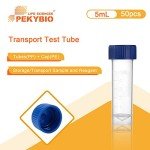 Sterile 5ml Graduated Test Tubes with Screw Cap