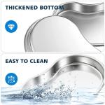 2 Pack Stainless Steel Kidney Trays - Medium