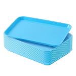 20 Pack Autoclavable Dental Plastic Trays - Blue