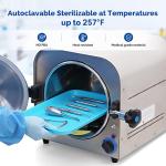 20 Pack Autoclavable Dental Plastic Trays - Blue