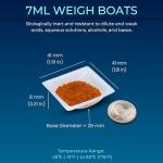 Small Weigh Boats - 125 Pack Disposable Trays