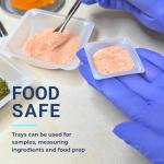 Small Weigh Boats - 125 Pack Disposable Trays