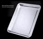 Stainless Steel Lab and Food Serving Trays (2PCS)