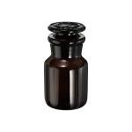PATIKIL 60mL Wide Mouth Glass Reagent Bottle