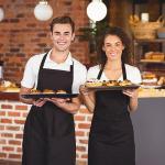 20 Pcs Colorful Plastic Fast Food Serving Trays