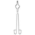 16-Inch Stainless Steel Crucible Tongs for Labs
