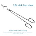 16-Inch Stainless Steel Crucible Tongs for Labs