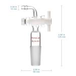 StonyLab Vacuum Flow Control Adapter with Hose