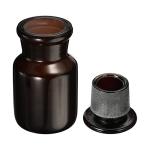 PATIKIL 60mL Wide Mouth Glass Reagent Bottle