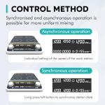 Digital Multi Place Magnetic Stirrer for Labs