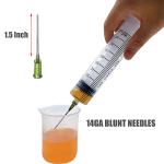 100ml Large Syringe with 3.2ft Tubing and Needles
