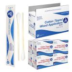 Dynarex Sterile Cotton Tipped Applicators, 3", 2000 Pack