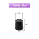 6pcs Rubber Stopper Set for Lab & Home Use