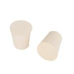 StonyLab 10-Pack White Tapered Rubber Stoppers