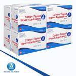 Dynarex Sterile Cotton Tipped Applicators, 3", 2000 Pack