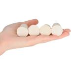 StonyLab 10-Pack White Tapered Rubber Stoppers