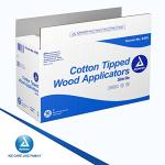 Dynarex Sterile Cotton Tipped Applicators, 3", 2000 Pack