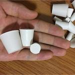 30 Pack Assorted Solid Rubber Lab Stoppers