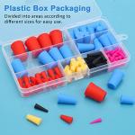 Silicone Rubber Tapered Plugs - 110PCS Set