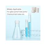 22-Piece Tapered Rubber Stoppers Set for Labs