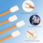 Wellgler 5.1" Foam Cleaning Swabs (300 pcs)