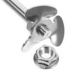 3-Blade Electric Stirring Rod for Lab Mixing