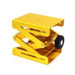 Gold Aluminum Lab Support Jack, 10.63" Height