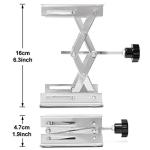 Wisamic Stainless Steel Lab Jack Scissor Stand