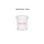 100mL Pear-Shaped Schlenk Flask with High Vacuum Valve