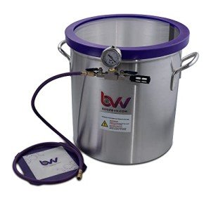 10 Gallon Aluminum Side Mount Vacuum Chamber