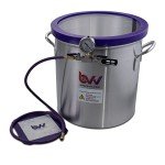 10 Gallon Aluminum Side Mount Vacuum Chamber