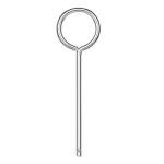 StonyLab Chrome-Plated Support Retort Ring 60mm