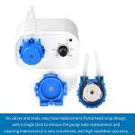 Kamoer NKCP Small 12V Peristaltic Pump, Adjustable Flow