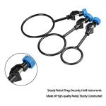 StonyLab Iron Support Retort Ring Set - 3 Pieces