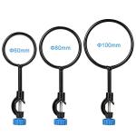 StonyLab Iron Support Retort Ring Set - 3 Pieces