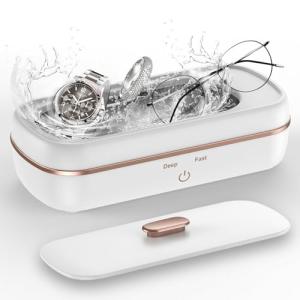 Cnkaite Portable Ultrasonic Cleaner for Jewelry & Glasses