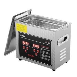 VEVOR 3L Ultrasonic Cleaner with Digital Timer