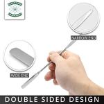 Double-Ended Stainless Steel Spatula for Labs