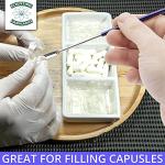 Micro Lab Spoon Scoop Spatula with Steel Handle