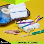 Rainbow Titanium Bandage Scissors - 4.5-Inch Shears