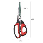 LIVINGO 10" Heavy Duty Titanium Coated Scissors