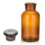 Kestun 1000ml Amber Glass Reagent Bottle