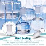 50ml Glass Erlenmeyer Flask Set with Stopper