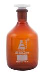 250ml Amber Reagent Bottle with Polypropylene Stopper