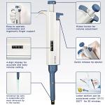 Adjustable Huwazine Micropipette Kit with Tips