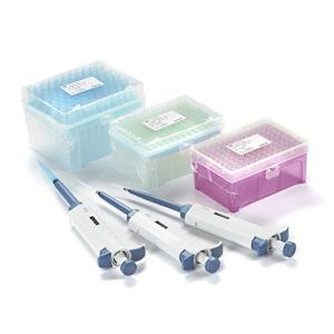 Adjustable Single Channel Pipette Set with Tips