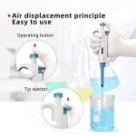 Adjustable Huwazine Micropipette Kit with Tips