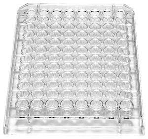 Sterile 96-Well Microplates with Round Bottoms - 100 Pack