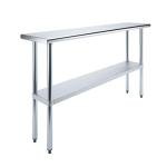 Stainless Steel 14"x72" NSF Work Table