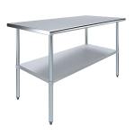 30" x 60" Stainless Steel Prep Work Table
